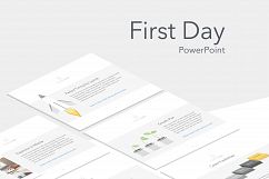 First Day PowerPoint Template Product Image 1