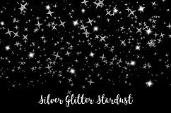 Silver Glitter Stardust, Transparent PNG Product Image 8