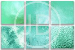 Mint metallic texture digital paper Product Image 2