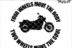 Motorcycle SVG - png - eps - dxf - ai - fcm - Biker SVG - Silhouette - Cricut - Scan N Cut - Biker Hair SVG Product Image 1