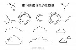 Rustic Monoline Icons and Designs Product Image 9