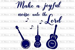 Joyful Noise SVG Cutting File Product Image 2