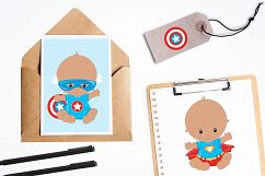 Superhero Baby  graphics and illustrations Product Image 4