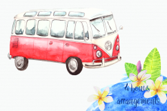 Watercolor Surf Clip Art Set Product Image 2