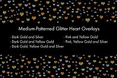 Glitter Heart Overlays Product Image 3
