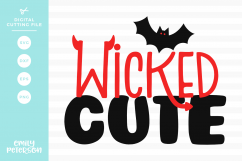Wicked Cute SVG DXF EPS PNG Product Image 1