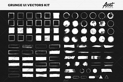 Grunge UI Vectors Kit Product Image 2