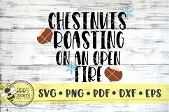 Chestnuts Roasting On An Open Fire SVG Product Image 1