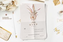 Romantic Wedding Invitation Set Product Image 2