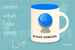 Magic Sphere - Print and Cut Files for Crafters Product Image 3