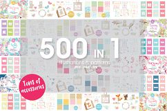 Mega Spring Bundle - 500 in 1 - 30 days only! - Graphics and Patterns Product Image 7