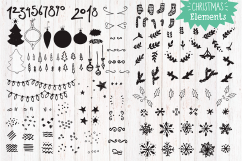 Christmas Helper Lettering &amp; Clipart Product Image 2