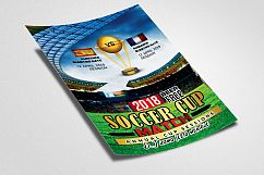 Soccer Cup Match Flyer Product Image 2