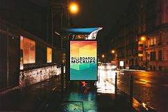 Billborad Mockups at Night Vol.1 Product Image 7