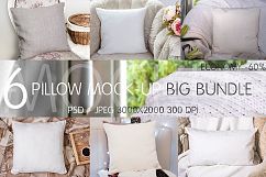 Pillow Mock-up Big Bundle Product Image 1