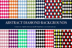 Abstract diamond backgrounds Product Image 1