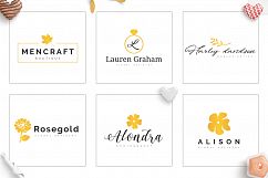 70 Elegant Floral Logo Bundle Product Image 5