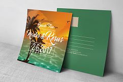 Beach Party Postcard Product Image 3