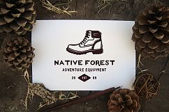 12 Vintage Adventure Emblems Product Image 2