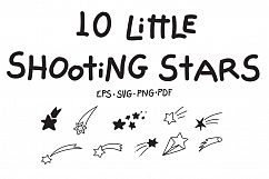 10 Little Shooting Stars Product Image 1