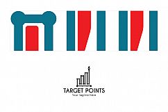 Target Points - Statistics Analysis Stock Logo Template for Company &amp; Business Growth  Product Image 3