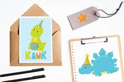 Party Dinos graphics and illustrations Product Image 4