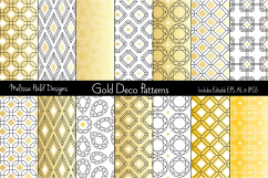Gold Deco Patterns Product Image 1