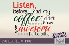 I didn&#039;t know how awesome I&#039;d be either | SVG DXF EPS PNG Product Image 1