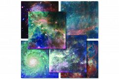 Watercolor Galaxy Background Pack Product Image 3