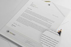 Minimal Letterhead Design Product Image 4