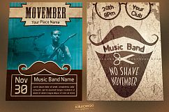 Movember Flyers Bundle Product Image 3