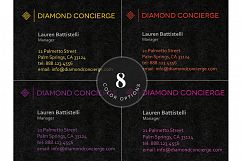 Concierge Business Card Template Product Image 5