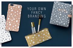 Cute Dots Digital Paper Pack - Seamlessly tiling patterns Product Image 3