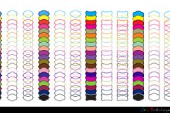 Label clipart bundle / digital label clipart bundle / frames bundle / high quality frames / digital frames clip art / label clipart Product Image 3