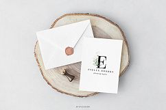 Premade Logo bundle watercolor greenery templates Product Image 4