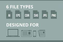 166 Sign Filled Round Corner Icons Product Image 5