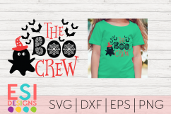 Halloween SVG | The Boo Crew |SVG DXF EPS PNG Product Image 1