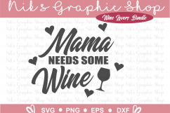Wine SVG, Wine Bundle SVG, Mom SVG, Wine Bottle Svg, Wine Product Image 7