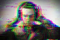 Glitch Photoshop Action Product Image 7