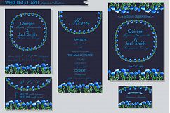 Simple Blue Floral Product Image 10