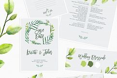 Watercolor Greenery Product Image 6