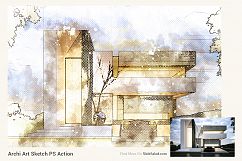 Archi Art Sketch Photoshop Action V2 Product Image 10