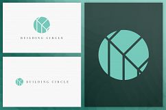 20 Circle geometric logos - filled Product Image 14