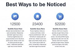 Marketing Blues Keynote Template Product Image 20