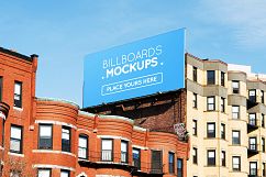 Billboards Mockup on Building Vol.4 Product Image 4