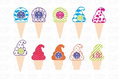 Ice Cream Bundle SVG Cut Files, Ice Cream Clipart Product Image 1