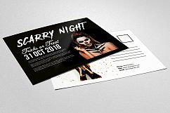 Halloween Scary Night Postcard Product Image 1