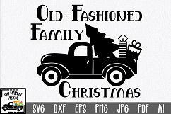 Christmas SVG Cut File - Family Christmas SVG DXF PNG EPS Product Image 1