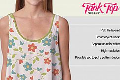 Women Tank Tess Mockup Product Image 8