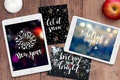 Silent Night Christmas photo overlays Product Image 4